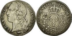 World Coins - Coin, France, Louis XV, 1/10 Écu au bandeau, 12 Sols, 1/10 ECU, 1750, Paris