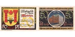 World Coins - Germany, Malchin Stadt, 50 Pfennig, 1922-12-31, UNC(64)