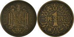 World Coins - Coin, Spain, Peseta, 1944