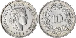 World Coins - Coin, Switzerland, 10 Rappen, 1967
