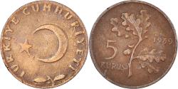 World Coins - Coin, Turkey, 5 Kurus, 1959