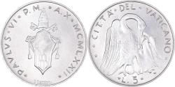 World Coins - Coin, VATICAN CITY, Paul VI, 5 Lire, 1972, , Aluminum, KM:118