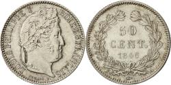 World Coins - Coin, France, Louis-Philippe, 50 Centimes, 1846, Paris, , Silver