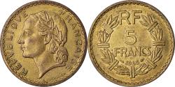 World Coins - Coin, France, Lavrillier, 5 Francs, 1946, , Aluminum-Bronze, KM:888a.2