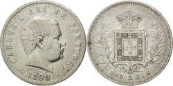 World Coins - Coin, Portugal, Carlos I, 500 Reis, 1899, , Silver, KM:535