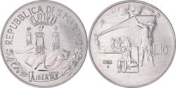 World Coins - Coin, San Marino, 10 Lire, 1982, Rome, , Aluminum, KM:134