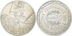 World Coins - France, 10 Euro, Nord-Pas-de-Calais, 2010, Paris, Silver, , Gadoury:EU399,