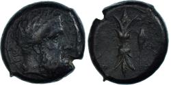 Ancient Coins - Coin, Sicily, Hemidrachm, ca. 344-338 BC, Syracuse, , Bronze