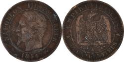 World Coins - Coin, France, Napoleon III, Napoléon III, 2 Centimes, 1854, Paris,