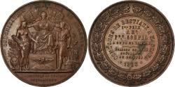 World Coins - Algeria, Medal, Concours Agricole de Mascara, Colonisation Française, 1863