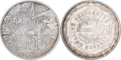 World Coins - France, 10 Euro, Basse Normandie, 2011, Paris, , Silver, KM:1729