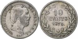 World Coins - Netherlands, William III, 10 Cents, 1873, Silver, , KM:80