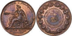 World Coins - France, Medal, Concours Régional Musical, Nevers, 1872, Copper, Gayrard