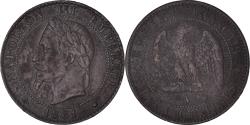 World Coins - Coin, France, Napoleon III, 2 Centimes, 1861, Paris, , Bronze