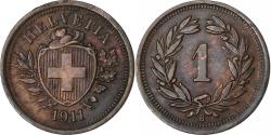 World Coins - Switzerland, Rappen, 1911, Bern, Bronze, , KM:3