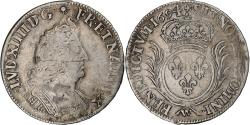World Coins - France, Louis XIV, 1/2 Ecu aux palmes, 1694, Lille, Flan neuf, Silver