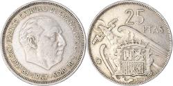 World Coins - Coin, Spain, 25 Pesetas, 1957
