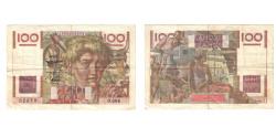 World Coins - France, 100 Francs, Jeune Paysan, 1954, O.584, EF(40-45), Fayette:28.41, KM:128d