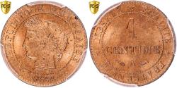 World Coins - Coin, France, Cérès, Centime, 1884, Paris, PCGS, MS65RD, , Bronze