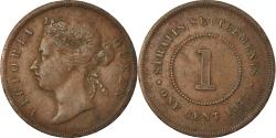 World Coins - Coin, Straits Settlements, Victoria, Cent, 1877, , Copper, KM:9
