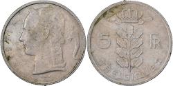 World Coins - Belgium, 5 Francs, 5 Frank, 1971, Copper-nickel, , KM:134.1