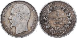 World Coins - France, Napoléon III, 5 Francs, 1852, Paris, , Silver, KM:773.1
