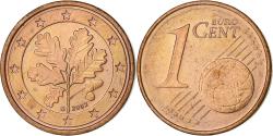 World Coins - Germany, Euro Cent, 2002, Karlsruhe, Copper Plated Steel,