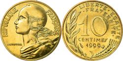 World Coins - Coin, France, Marianne, 10 Centimes, 1999, Paris, , Aluminum-Bronze