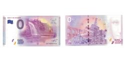 World Coins - France, Tourist Banknote - 0 Euro, 2015, UECN000544, SAUT DU DOUBS, UNC(65-70)