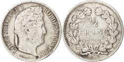 World Coins - Coin, France, Louis-Philippe, 1/2 Franc, 1832, Paris, , Silver