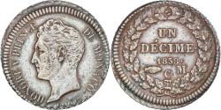 World Coins - Coin, Monaco, Honore V, 1 Décime, 1838, Monaco, , Bronze