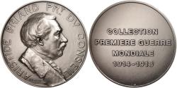 World Coins - France, Medal, Aristide Briand Président du Conseil, History, Varenne