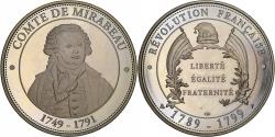 World Coins - France, Medal, Révolution Française, Comte de Mirabeau, Copper-nickel