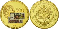 World Coins - France, Medal, Les Anciens Francs, billet de 500 Francs Châteaubriand