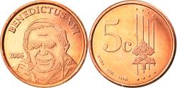 World Coins - Vatican, 5 Euro Cent, Type 2, 2006, unofficial private coin, , Copper