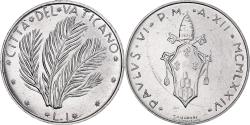 World Coins - Coin, VATICAN CITY, Paul VI, Lira, 1974, , Aluminum, KM:116