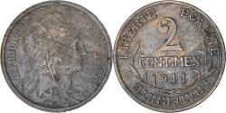 World Coins - Coin, France, Dupuis, 2 Centimes, 1911, Paris, , Bronze, KM:841