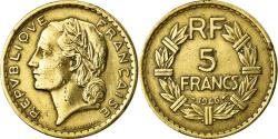 World Coins - Coin, France, Lavrillier, 5 Francs, 1945, Castelsarrasin,
