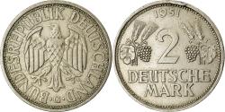 World Coins - Coin, GERMANY - FEDERAL REPUBLIC, 2 Mark, 1951, Karlsruhe,