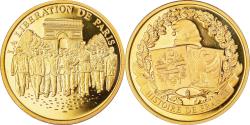 World Coins - France, Medal, Libération de Paris, 25 août 1944, , Copper Gilt