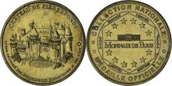 World Coins - France, Medal, Chateau de Pierrefonds, 2004, Monnaie De Paris, , Brass
