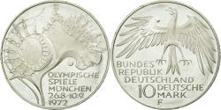 World Coins - Coin, GERMANY - FEDERAL REPUBLIC, 10 Mark, 1972, Stuttgart, , Silver