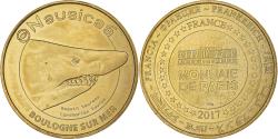 World Coins - France, Token, Boulogne-sur-Mer - Nausicaa n°11 - Le requin taureau, 2017, MDP