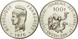 World Coins - Coin, FRENCH AFARS & ISSAS, 100 Francs, 1970, Paris, ESSAI,