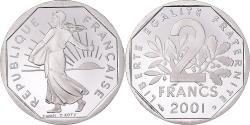 World Coins - Coin, France, Semeuse, 2 Francs, 2001, Paris, BE, , Nickel, KM:942.2