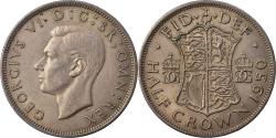 World Coins - Coin, Great Britain, 1/2 Crown, 1950