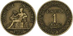 World Coins - France, Franc, 1926, Bronze-Aluminum,