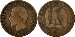 World Coins - Coin, France, Napoleon III, Napoléon III, 5 Centimes, 1855, Lille,
