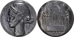 World Coins - France, Medal, sénat, Gaston Vallette, 1959, Silver, Galtié,