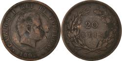 World Coins - Coin, Portugal, Carlos I, 20 Reis, 1892, , Bronze, KM:533